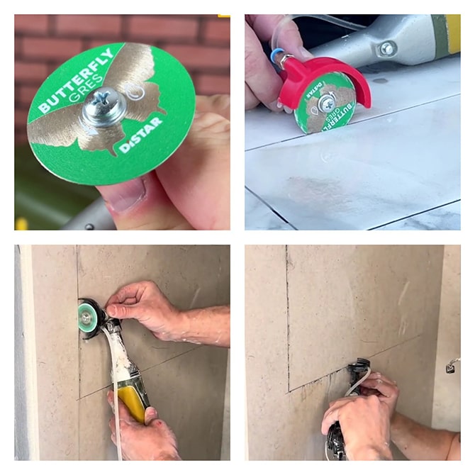 Дистар диски и гравер для плитки