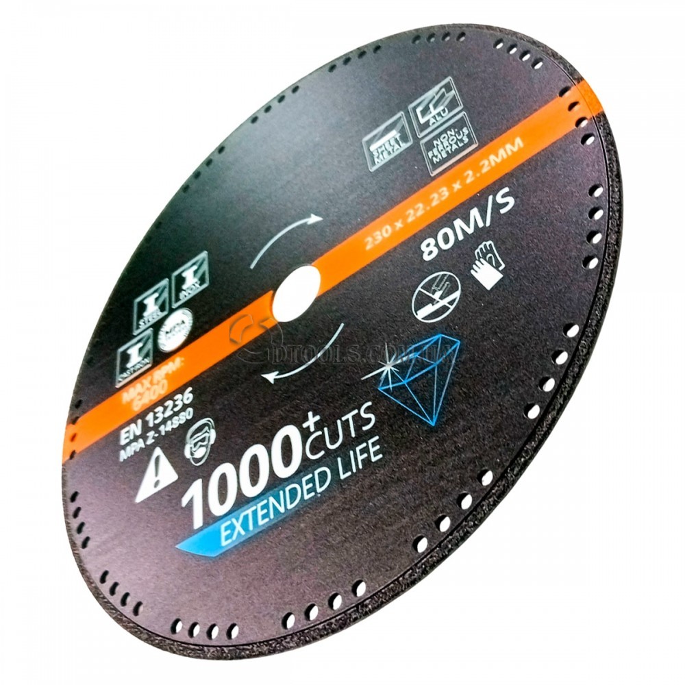 Алмазный диск по металлу 230мм Alligator - 2