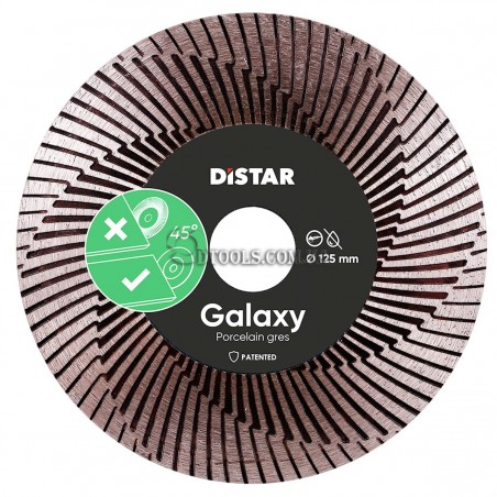 Круг алмазный Distar Galaxy 125 для реза плитки под 45°