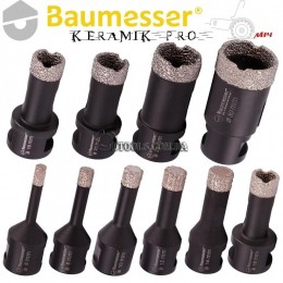 Вакуумные сверла по плитке Baumesser Keramik Pro